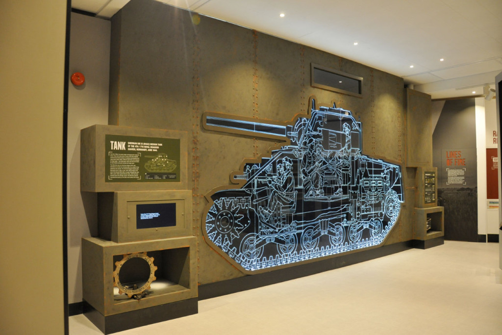 Sherman tank painting